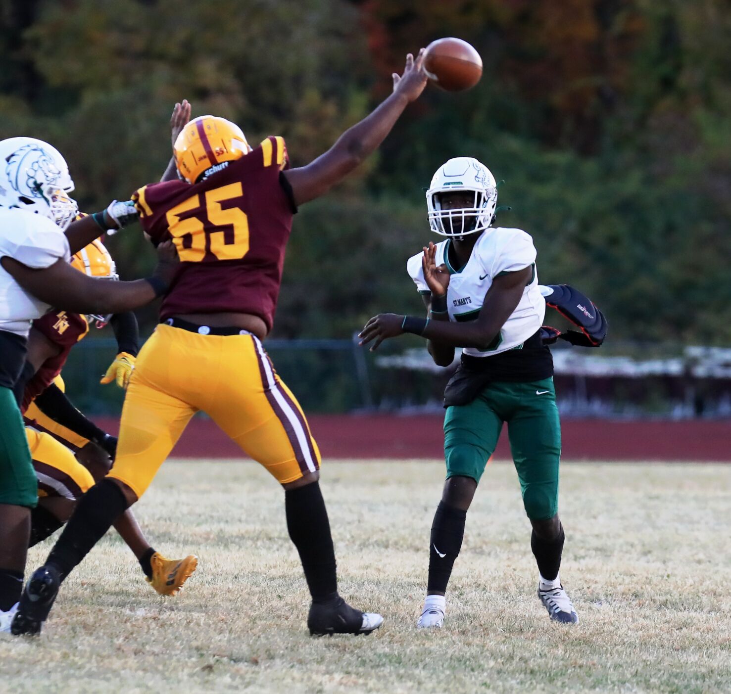 St. Mary's vs. Lutheran North football